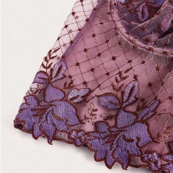 PINK Victoria's Secret Purple Lace Shapewear - Picture 3 of 11